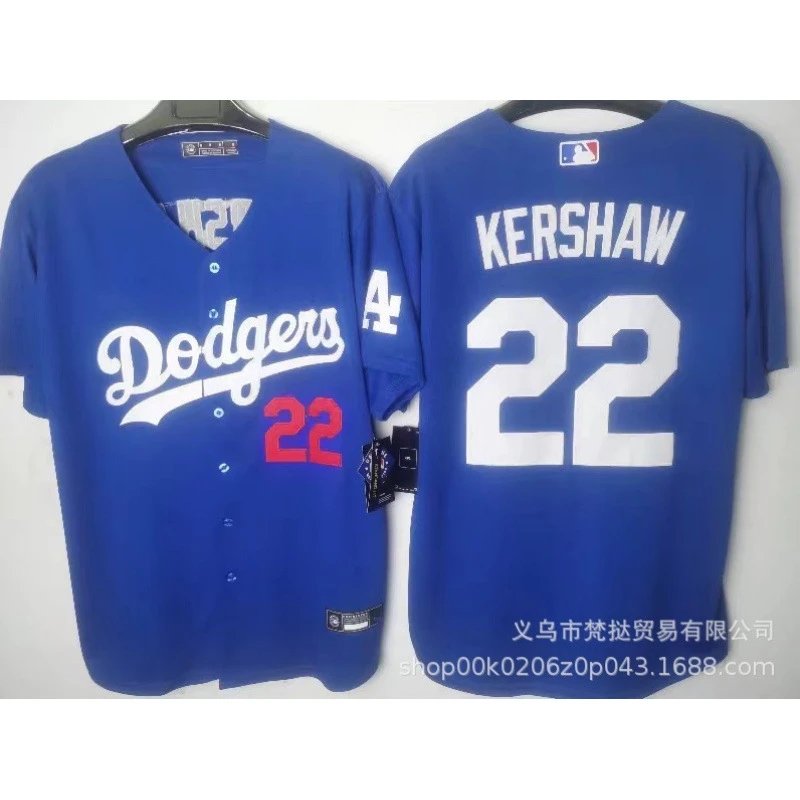 Los Angeles Dodgers Clayton Kershaw #22 Royal Blue Authentic Jersey
