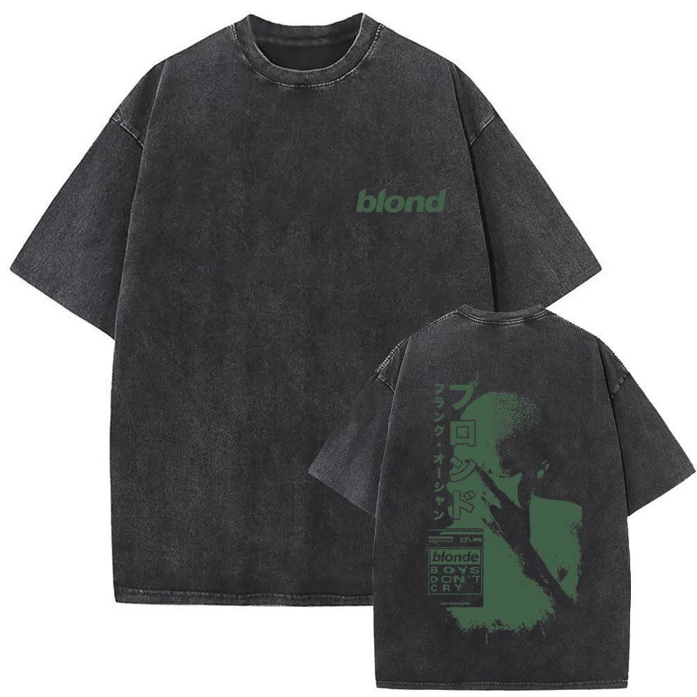 Frank Ocean Blond T-Shirt Black Washed