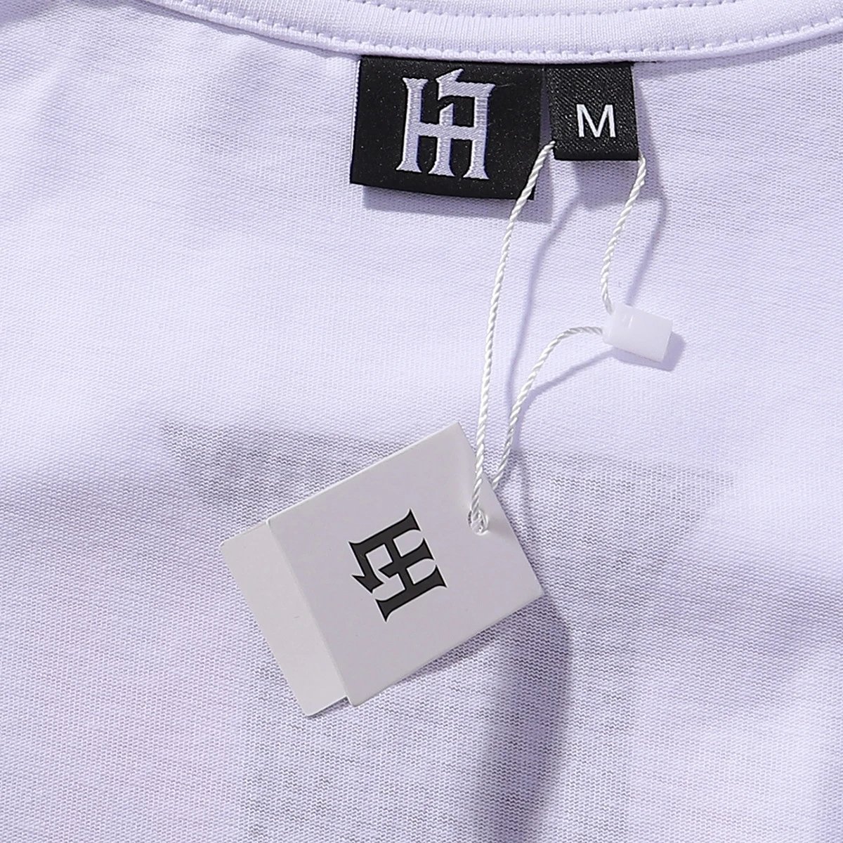 Design Studded Blue 'H' Graphic T-Shirt Black - 17
