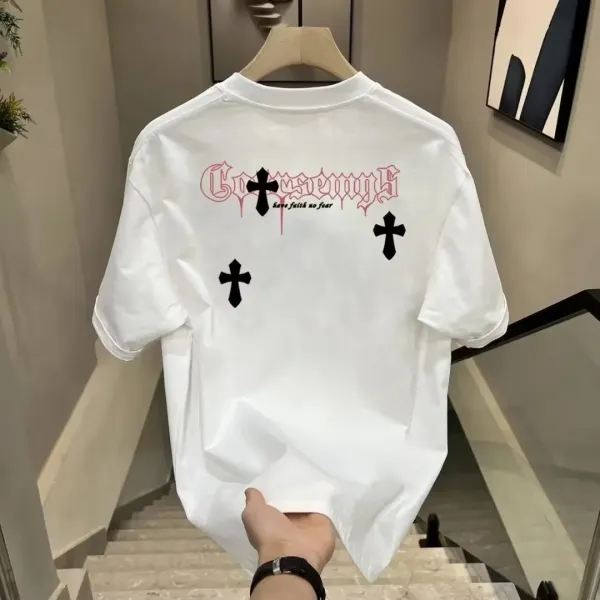 Design NENG Graphic Print White T-Shirt - 9