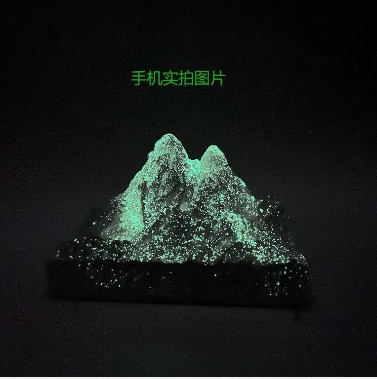 雪山白（夜光图）