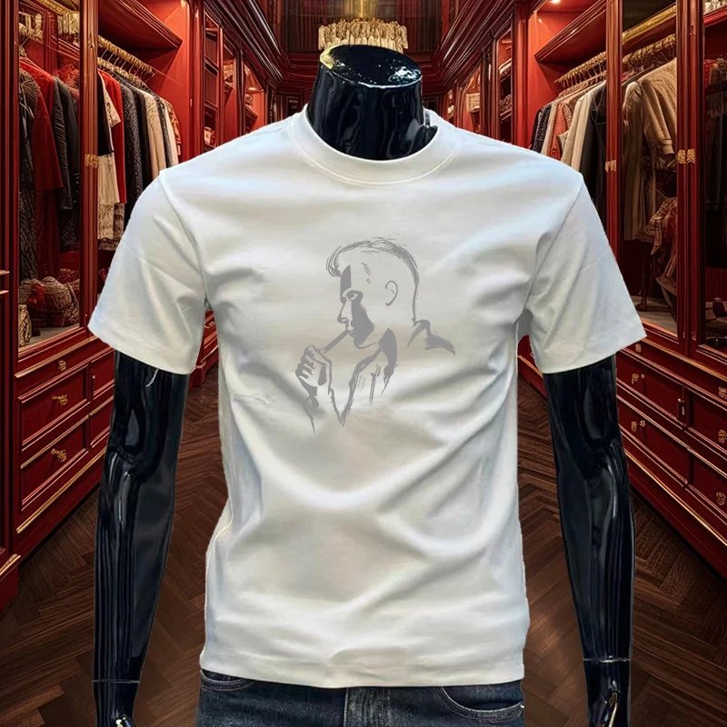 Design ANDIYX Mind Graphic Print White T-Shirt T-Shirts - 15