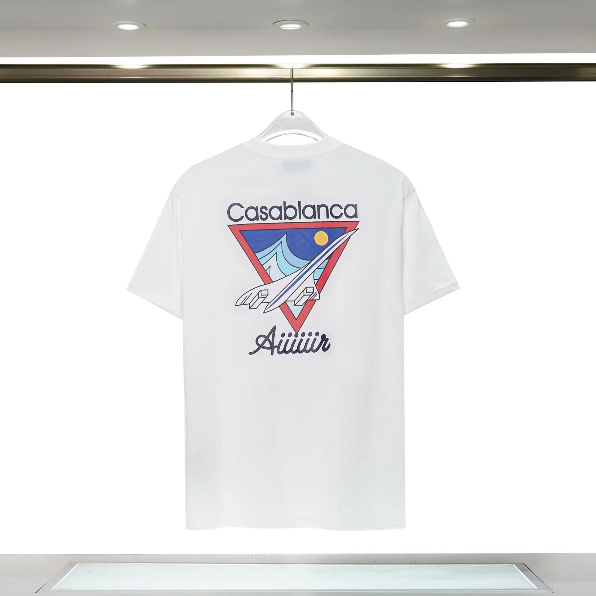 Casablanca Letter Logo T-Shirt photo 7