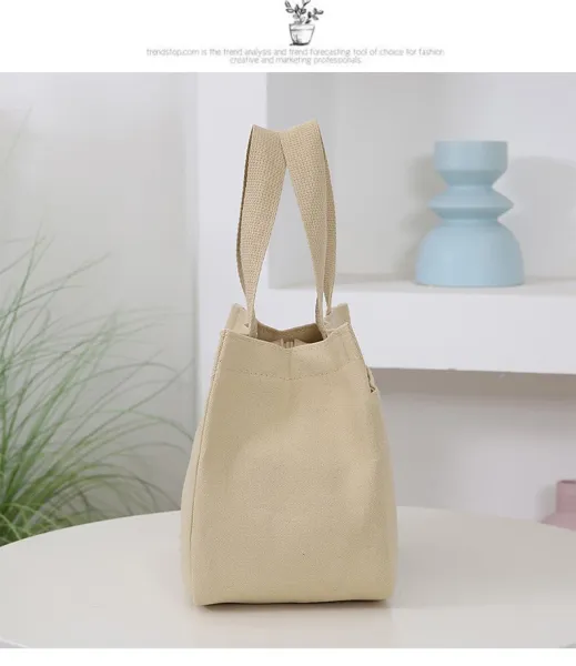 Design Naughty Bear Three Canvas Tote Bag Beige Tote Bag - 27