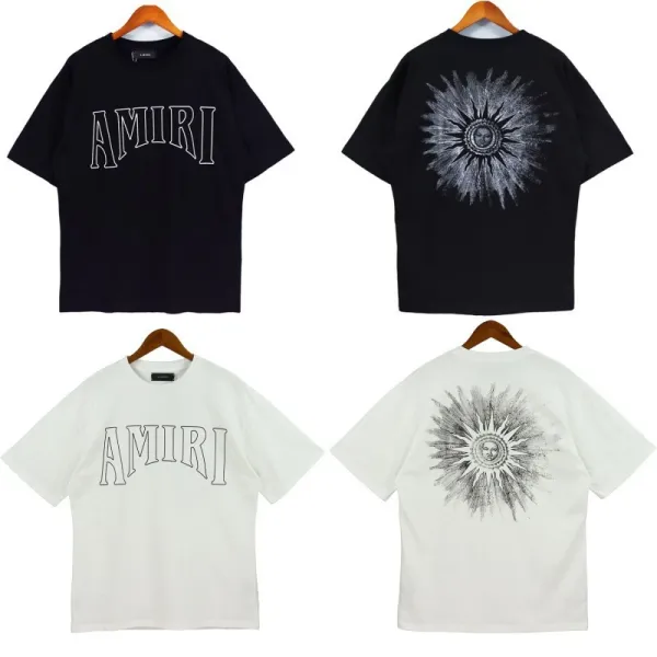Amiri Tiger Logo Oversized Black T-Shirt - 30