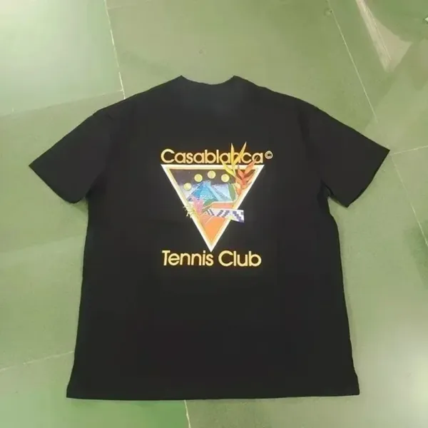 Casa Blanca Graphic Print Black T-Shirt - 9