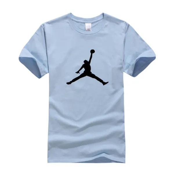 Air Jordan Jumpman Logo Light Blue T-Shirt - 1