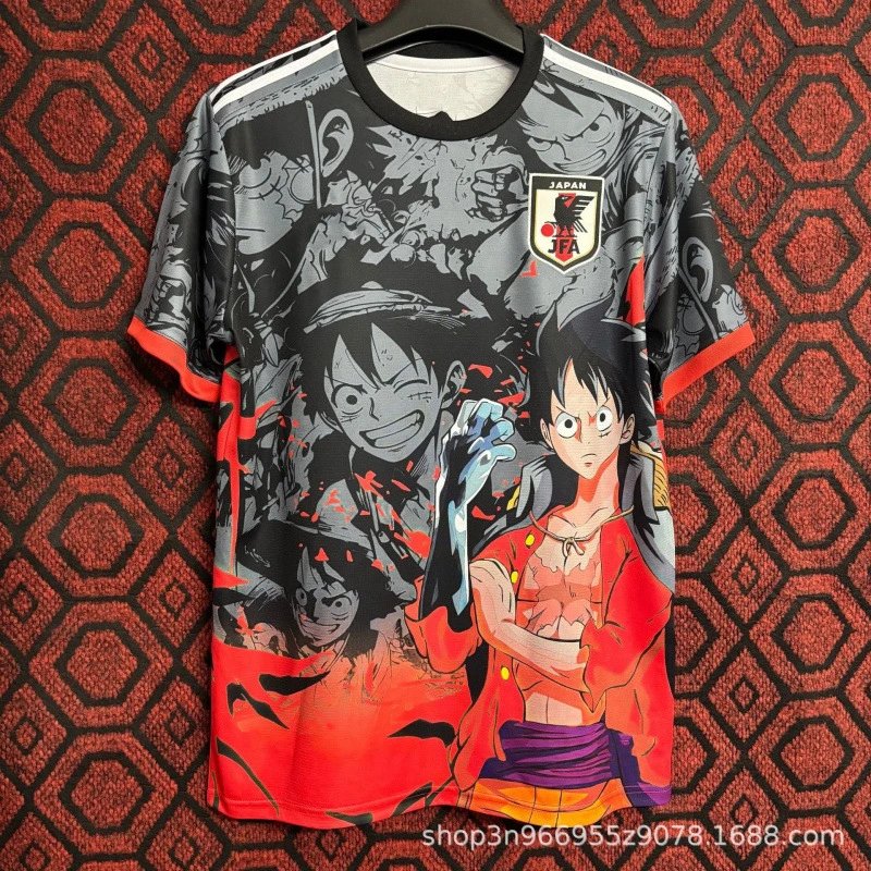 Japan Football Association x One Piece Luffy Graphic Jersey