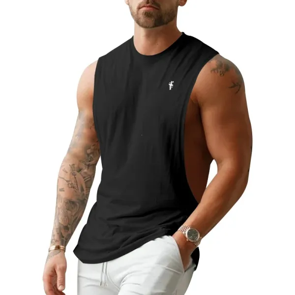 Design Muscle Tank Pink Vest-Top - 36