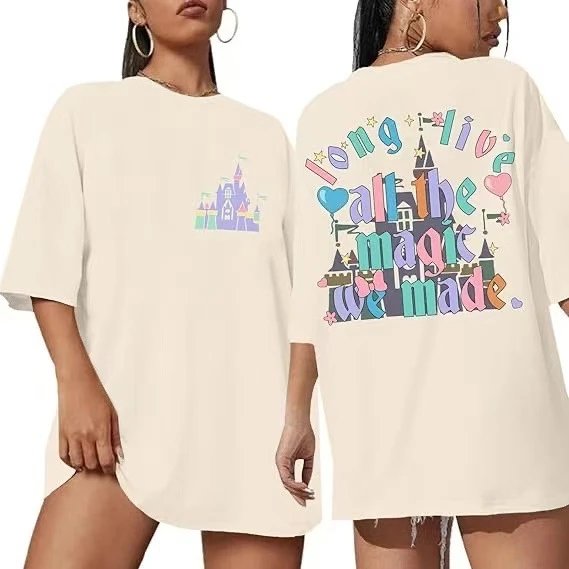 Design 'In My Tia Era' Butterfly Graphic Oversized T-Shirt Pink Tops.t Shirts - 13