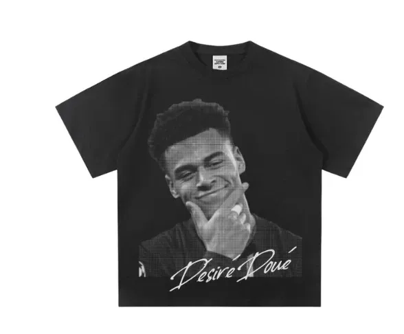 Design Desire Doué Graphic T-Shirt Black - 1