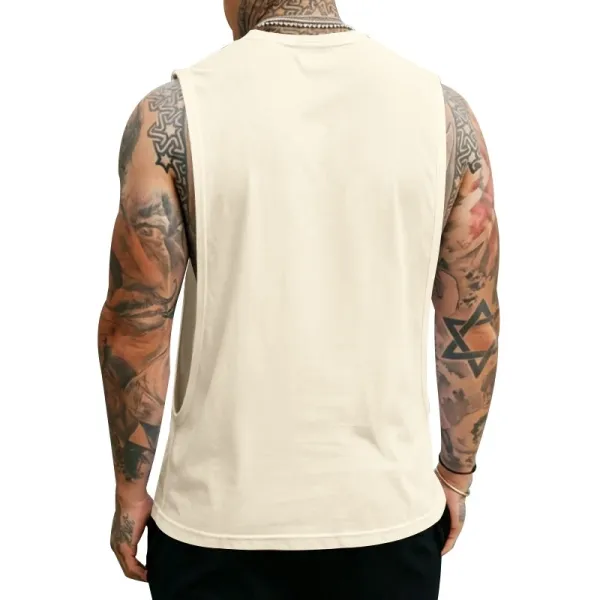 Design Muscle Tank Pink Vest-Top - 73