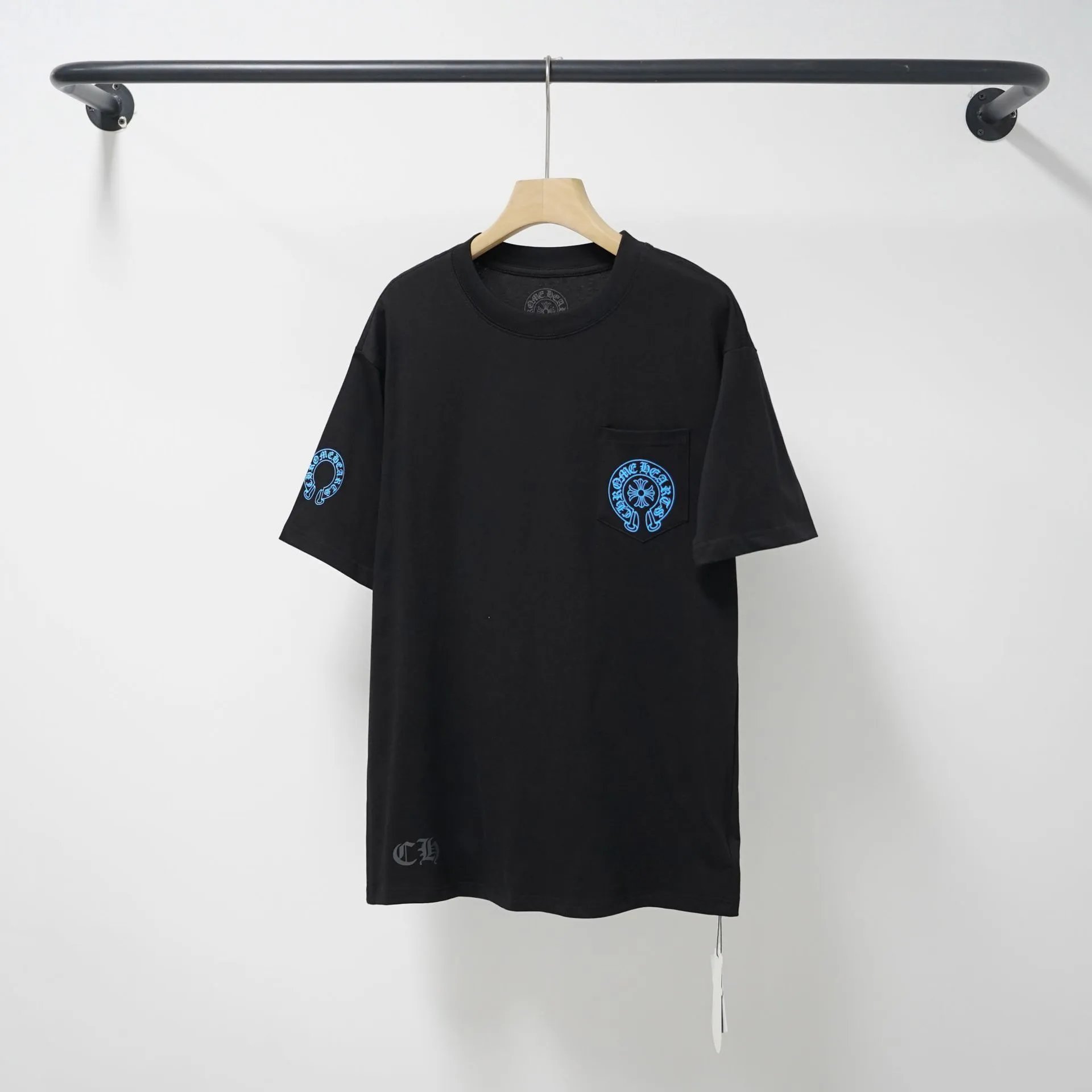 Chrome Hearts Cross Logo Black T-Shirt - 38