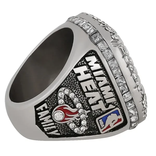 NBA Championship Ring Replica Silver Black Gold Jewelry - 5