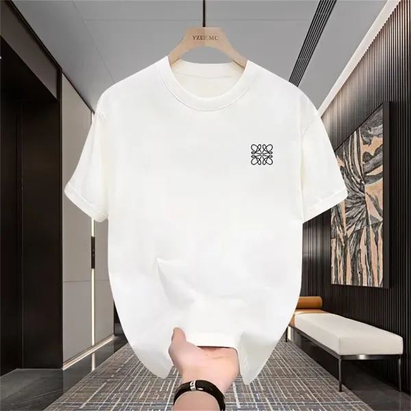 Loewe Anagram Logo White T-Shirt - 12