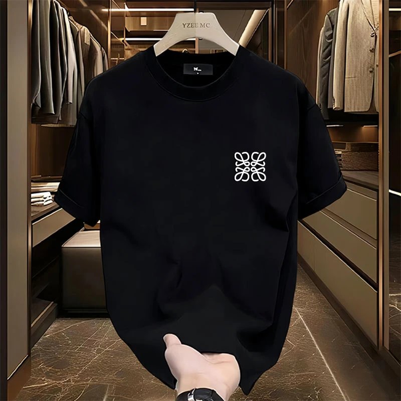 Design Basic Crew Neck White T-Shirt Tops.t Shirts - 8