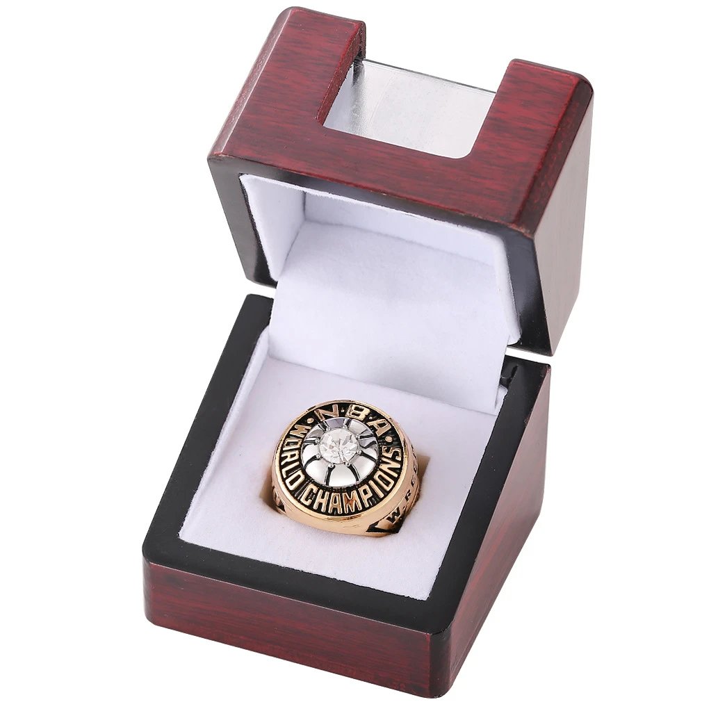 Design Kanjin Jewelry NBA Championship Ring Replica Gold Tone Ring Jewelry - 5