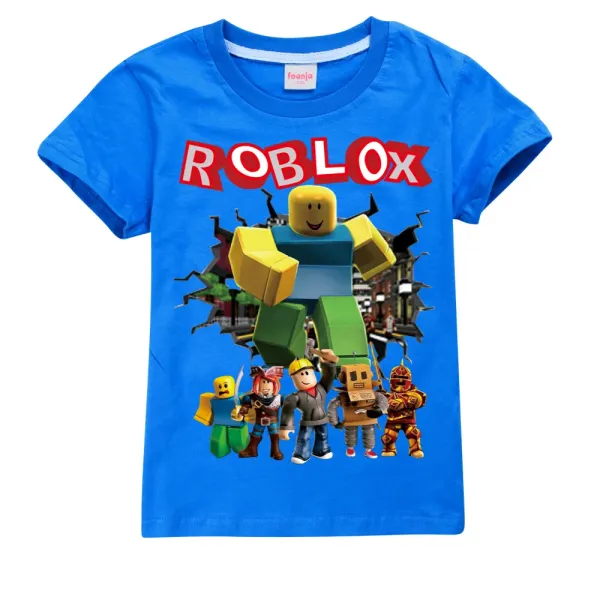 Design Roblox Character Collage Gray T-Shirt T-Shirts - 11