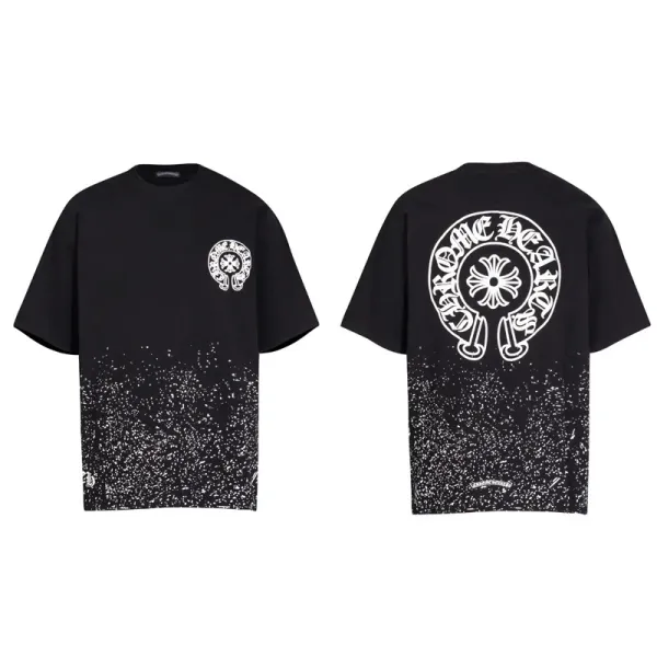 Chrome Hearts Cross Embroidered White T-Shirt - 20