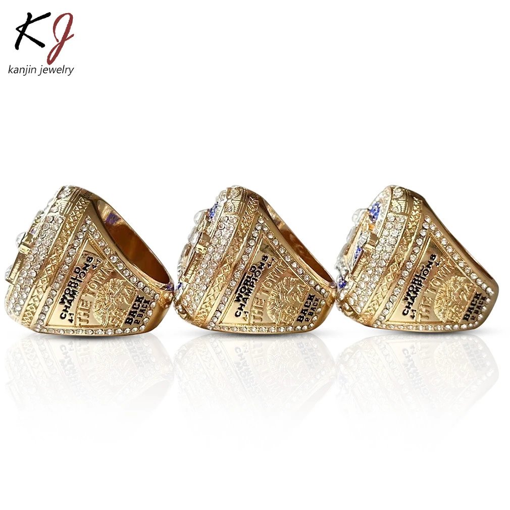 Design Kanjin Jewelry Golden State Warriors Championship Ring Collection Multicolor Rings Jewelry - 9