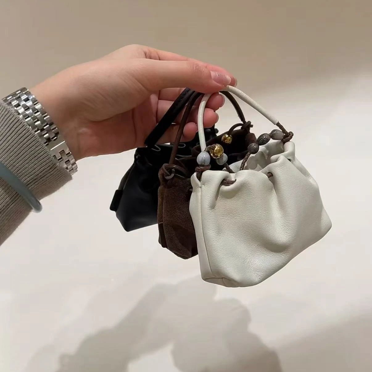 进宝袋山下松同款新中式包包挂件饰复古迷你包耳机包口红包挂件