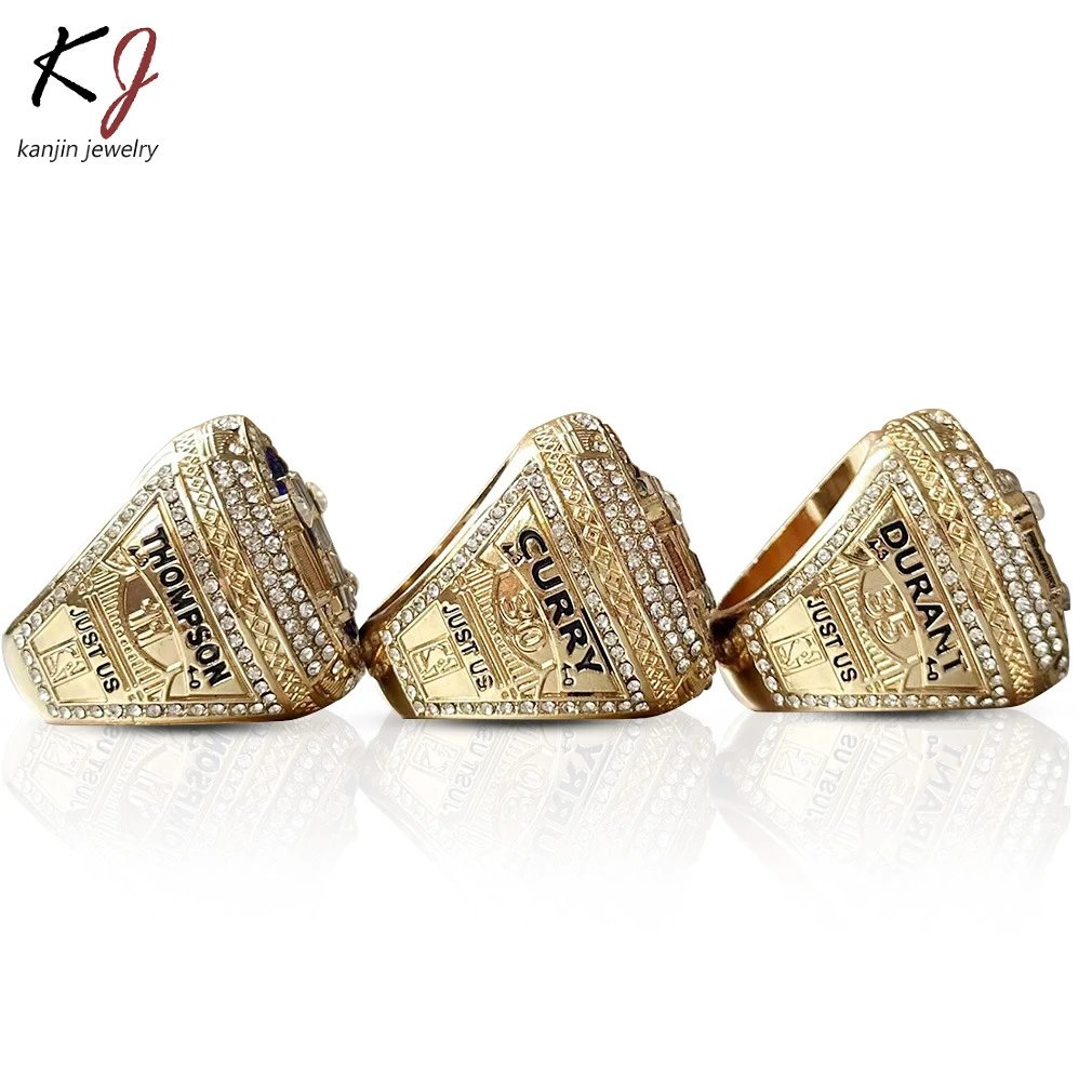 Design Kanjin Jewelry Golden State Warriors Championship Ring Collection Multicolor Rings Jewelry - 10
