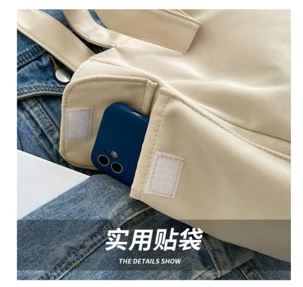 Design Good Luck! Tote Bag Beige Handbag Tote Bag - 5