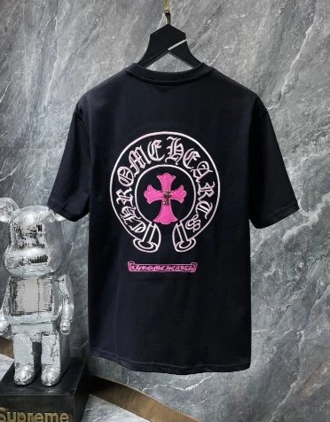 Chrome Hearts Multicolor Cross Flower Print T-Shirt - 2