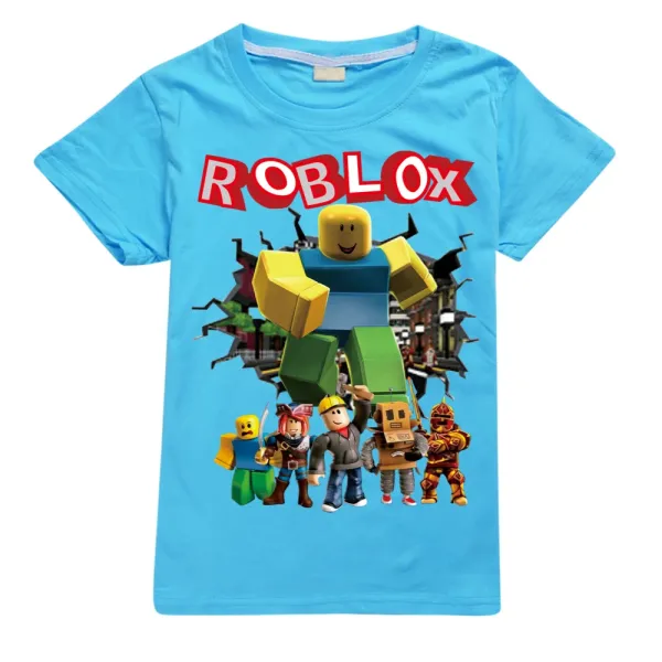 Design Roblox Character Collage Gray T-Shirt T-Shirts - 9