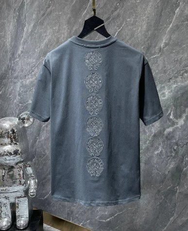 Chrome Hearts Multicolor Cross Flower Print T-Shirt - 25