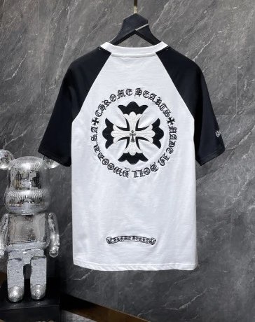 Chrome Hearts Multicolor Cross Flower Print T-Shirt - 46