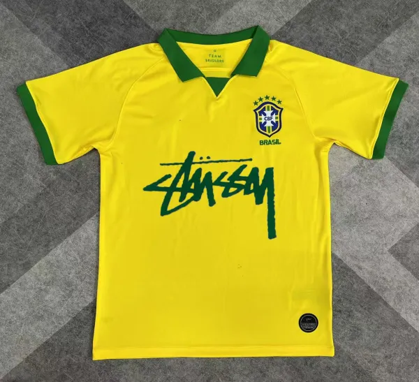 Stussy x CBF Brazil National Team Jersey Yellow / Green - 10