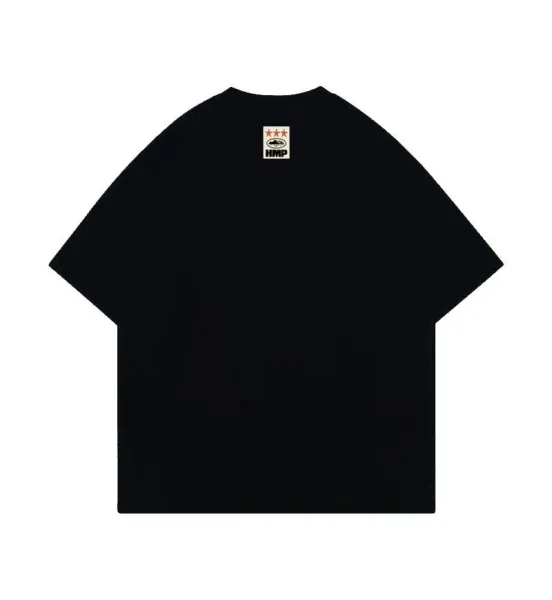 Design Half-Zip Oversized T-Shirt Gray - 9