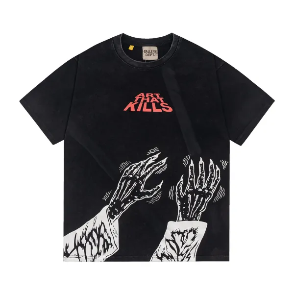 Gallery Dept Art That Kills Graphic Tee Black T-Shirt - 1