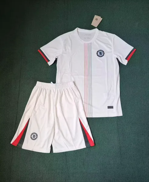 FC Barcelona 2024-25 Third Kit White / Purple Jersey and Shorts Set - 2