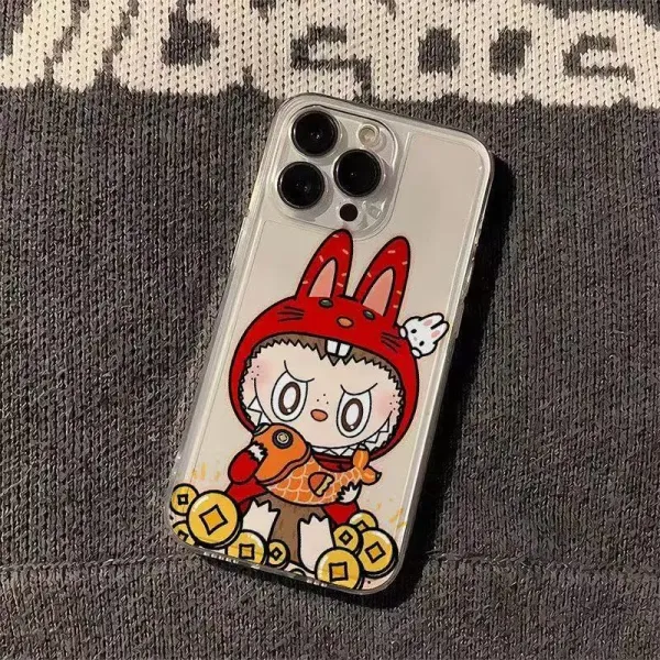 Design Custom Illustration Rabbit Character Phone Case for iPhone Phone Case - 2