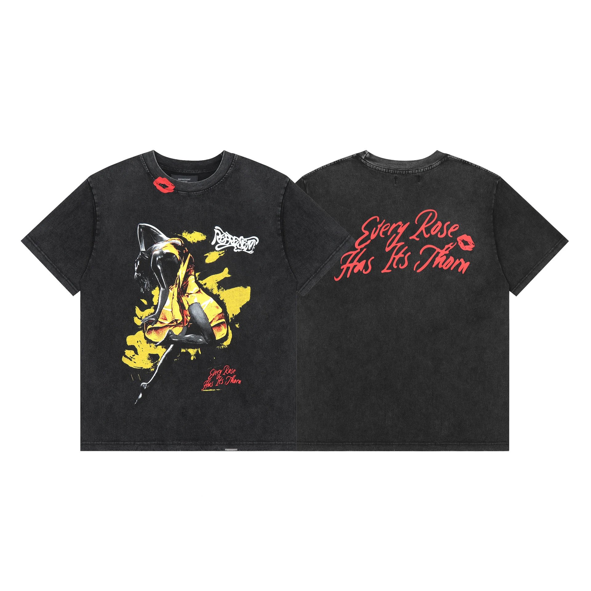 Represent Storms In Heaven Angel Graphic T-Shirt White - 5