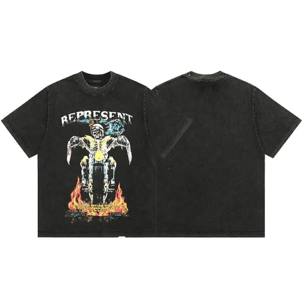 Represent Storms In Heaven Angel Graphic T-Shirt White - 39