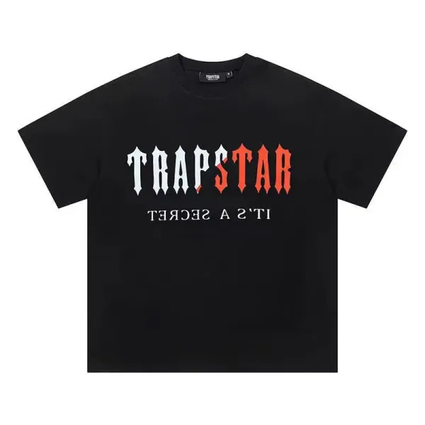Trapstar Tra Star Blue Print White T-Shirt - 33