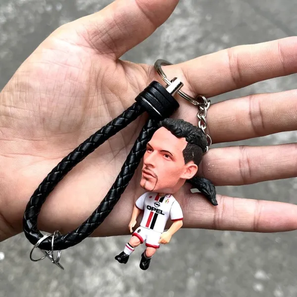 AC Milan x Opel Figurine Keychain Black Accessories - 1