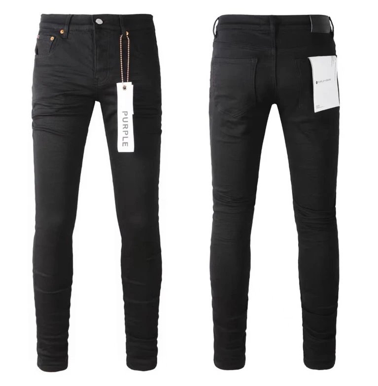 Purple Brand Washed Ripped Light Blue Jeans photo 3