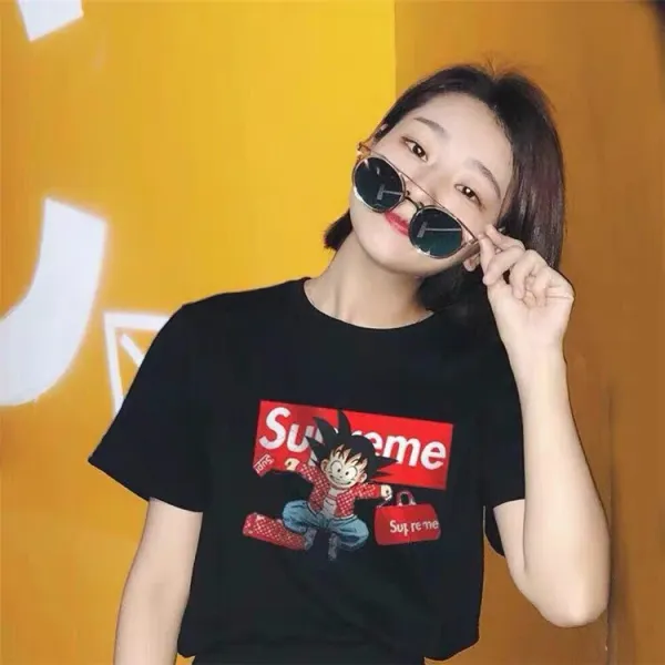Supreme Gun Logo T-Shirt White - 5