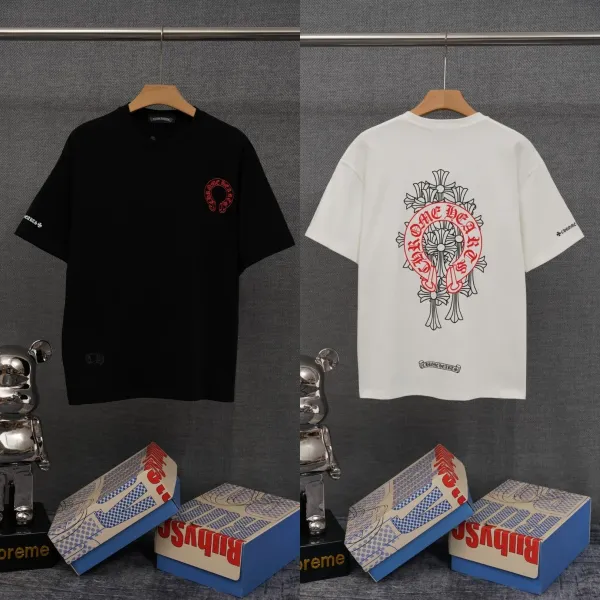 Chrome Hearts Cross Motif White T-Shirt - 33