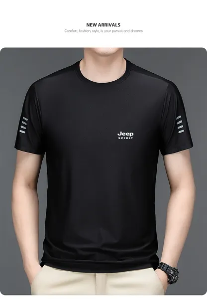 Design Jeep Spirit Light Green Performance T-Shirt T-Shirts - 25