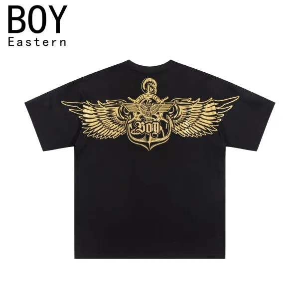 Design BOY London Wings Graphic Black T-Shirt T-Shirts - 21