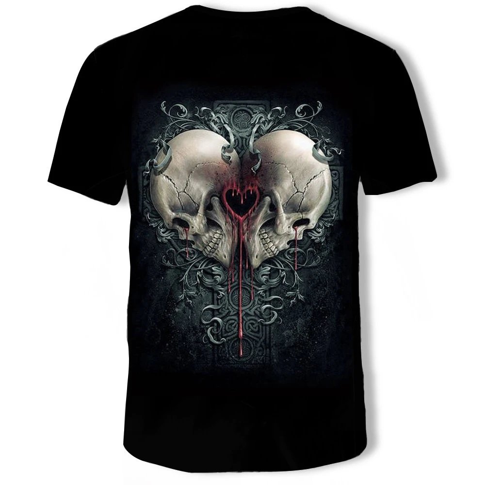 Design Grim Reaper Rocker Black T-Shirt - 10