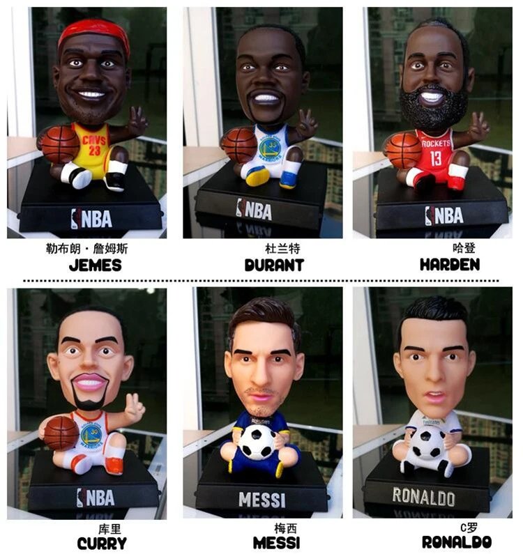 Paris Saint-Germain Messi Bobblehead Figure Black Electronics - 16