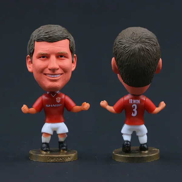 Manchester United Eric Cantona Bobblehead Figurine Red White Accessories - 1