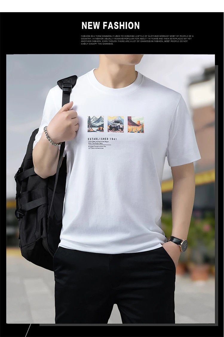 Design Jeep Spirit Graphic Print White T-Shirt T-Shirts - 18