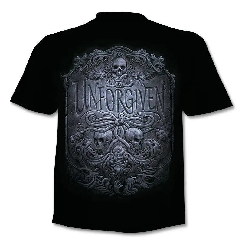 Design Grim Reaper Rocker Black T-Shirt - 29